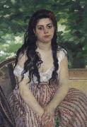 Pierre Renoir Summer(The Gypsy Girl) China oil painting reproduction